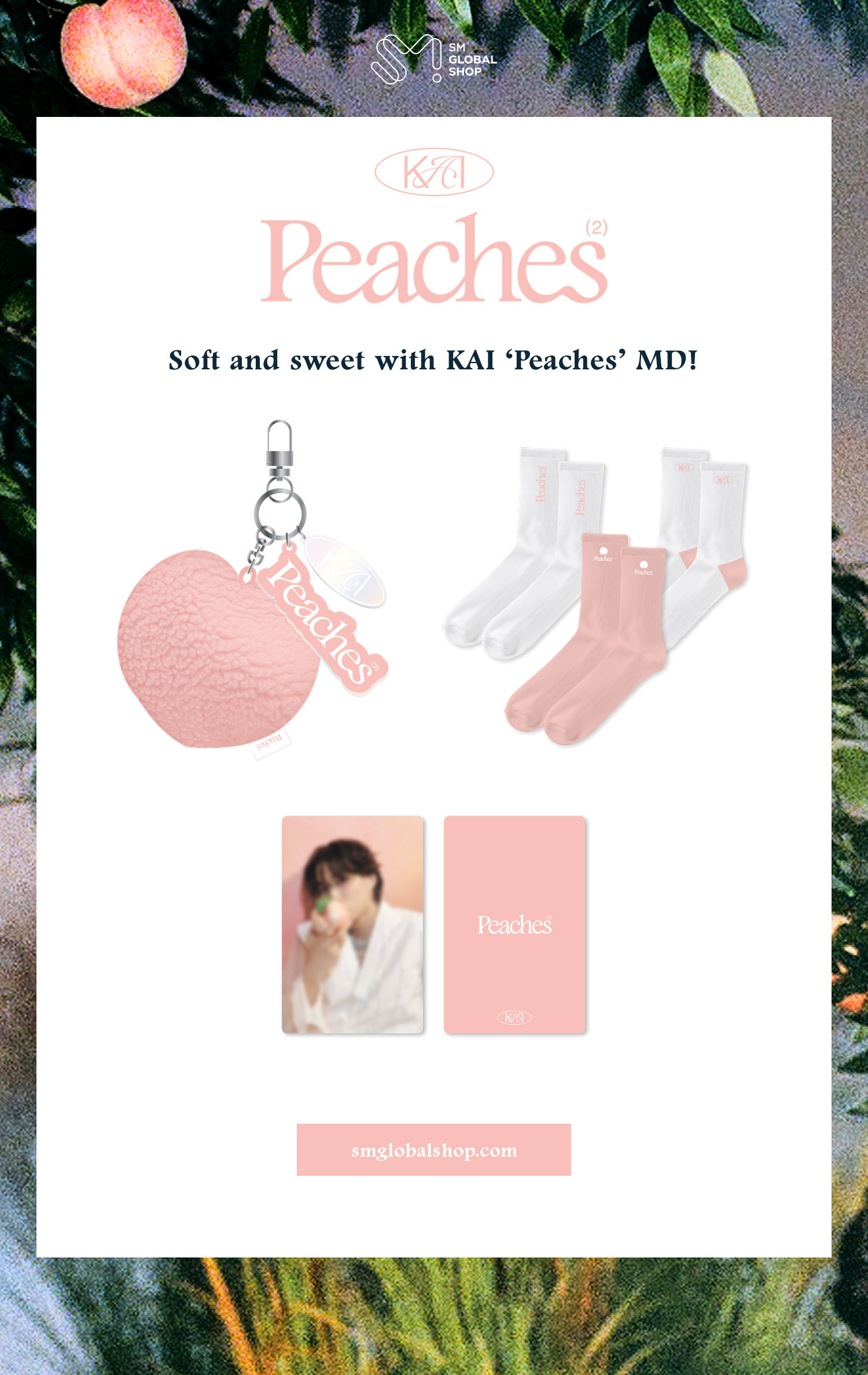 Soft and sweet with KAI 'Peaches' MD! 🍑 - SM Global Shop
