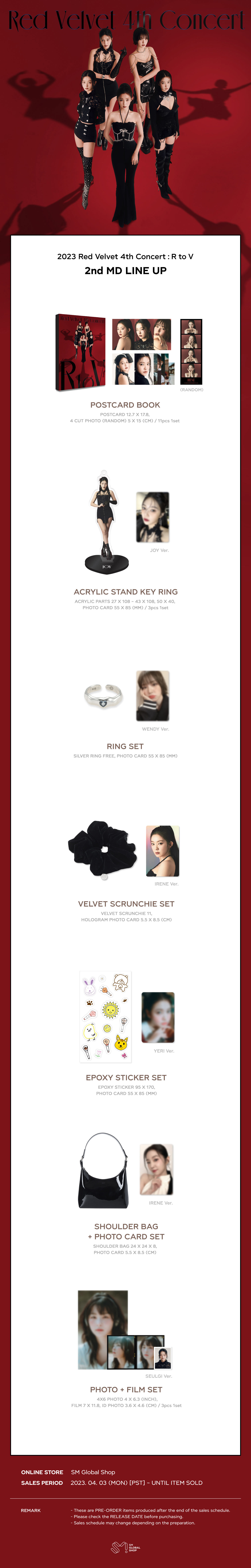 Wander into Red Velvet’s fantasy world! 🫶🏻 SM Global Shop