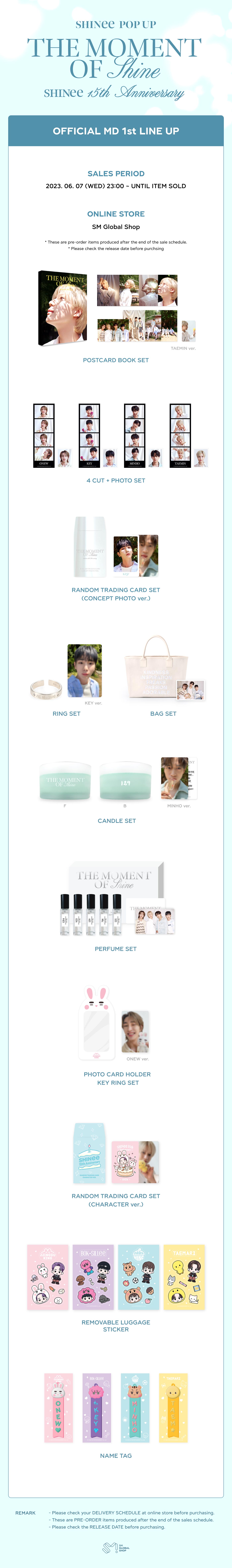 Take this moment and shine in front of SHINee! 🌟 - SM Global Shop